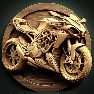 3D модель Ducati Streetfighter 848 (STL)